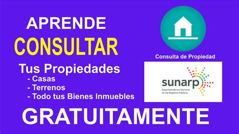 Aprende Como Consultar Tus Propiedades Bienes Inmuebles En Registros