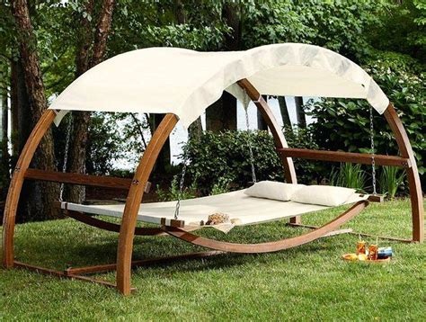 Leisure Season Patio Swing Bed With Canopy Patiosetone