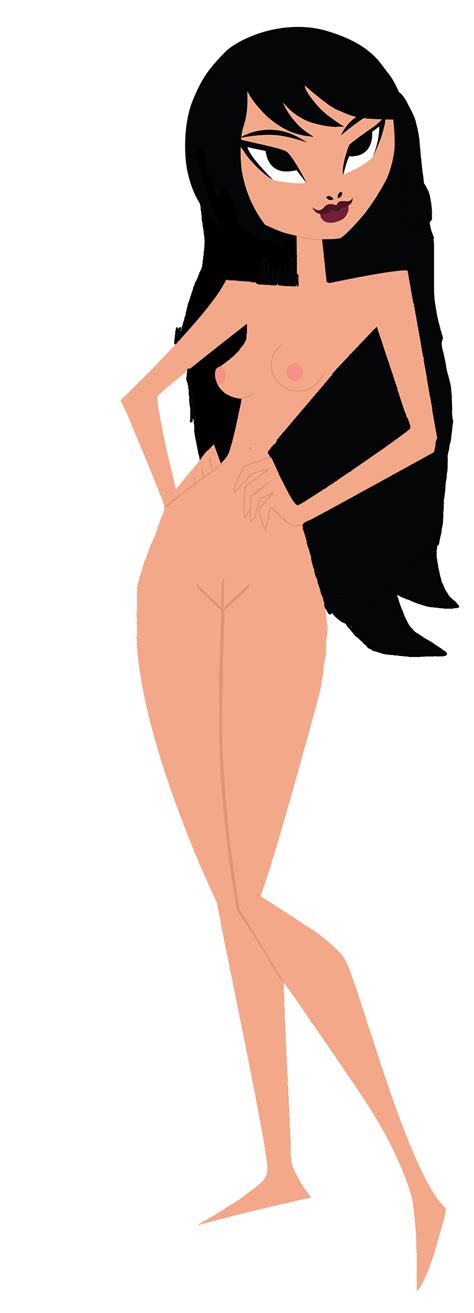 rule 34 1girls accurate art style ashi ass black black hair breasts daughters of aku edit