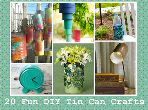 20 Fun Diy Tin Can Crafts