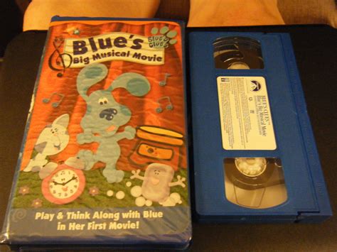 Blues Clues Big Musical Movie Vhs Video Cassette Tape Etsy Nederland