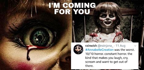 Twitter Reviews For Annabelle Creation Proves It Is The Most Scariest