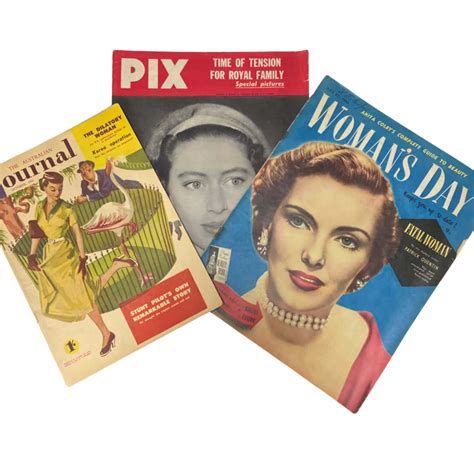 3 vintage magazines s