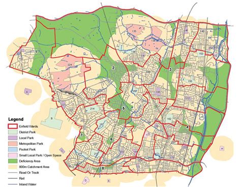 Enfield Council 8 Core Policies For Environmental Protection And Green