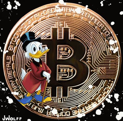 Nft Scrooge Mcduck Gold Edition Jeremy Wolff Money Wallpaper Iphone