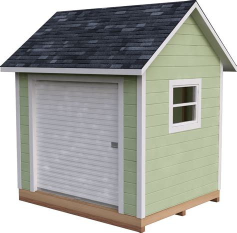 Diy 8x10 Gable Storage Shed Plan 3dshedplans™