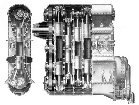 Some variations of the opposed piston or op designs use a single crankshaft like the doxford ship engines and the commer op truck engines. Two cylinder, four piston engine in development ...