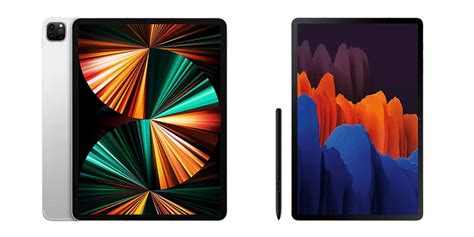 Apple Ipad Pro 2021 129 Inch Vs Samsung Galaxy Tab S7 Comparison