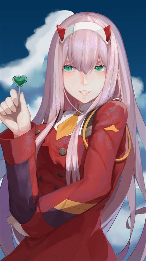 Related tags lost in the forest. Download 1080x1920 Zero Two, Darling In The Franxx, Pink ...