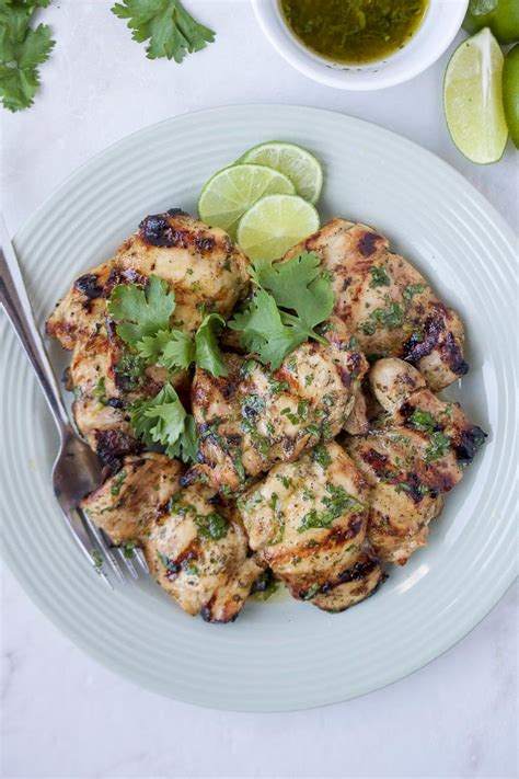 Grilled Cilantro Lime Chicken Stephanie Kay Nutrition