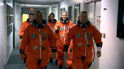 Sts 132 Astronauts Ready For Launch Youtube