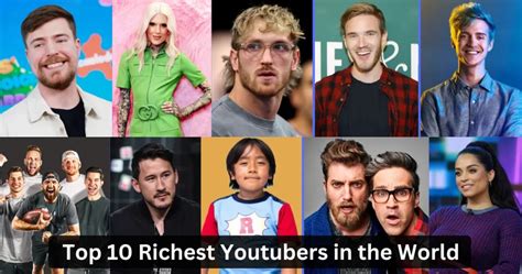 Top 10 Richest Youtubers In The World 2024 Vlogger Zone