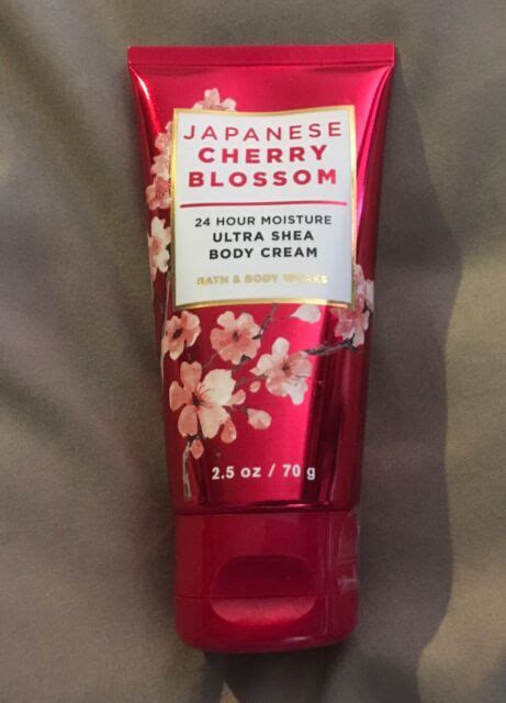 Bath And Body Works Body Cream Japanese Cherry Blossom Ultra Shea 25 Oz