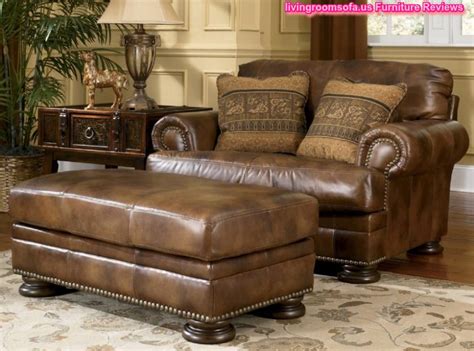 True classic character comes to life in the harleson sofa. Bar Captivating Ralston Teak Living Room Set Ashley Furniture