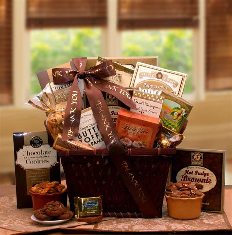 A Very Special Thank You Gourmet Gift Basket Housewarming Etsy
