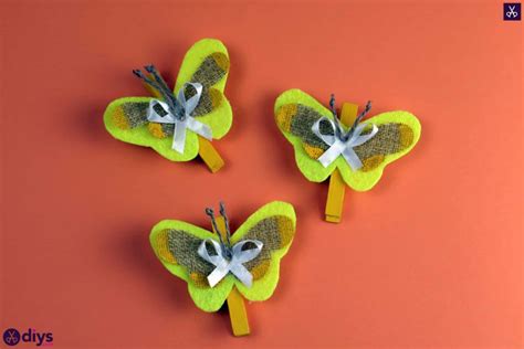 How To Craft A Butterfly From A Clothespin Simple Recycling Idea