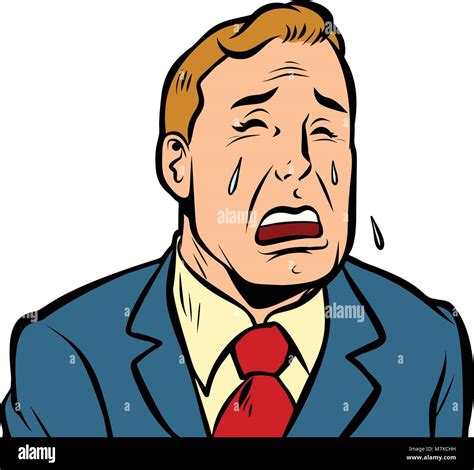 Sad Man Crying Cartoon Krkfm