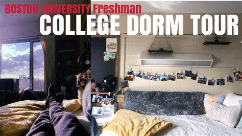 College Dorm Tour Freshmen Boston University Warren Towers Youtube
