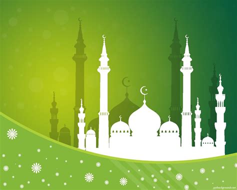 Unduh 71 Background Islami Hijau Hd Gratis Ramzan Wallpaper Mosque