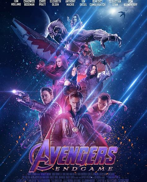 The last we saw of earth's mightiest heroes, they were defeated by. Avengers: Endgame poster with all the dusted characters by ...