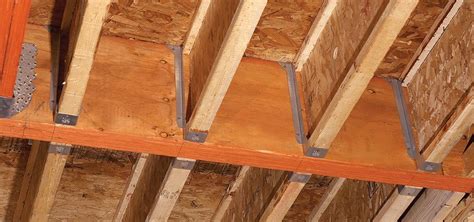 If this is the first floor of a house, then you can see the subfloor from underneath in the basement. Engineered Lumber - Morse Lumber