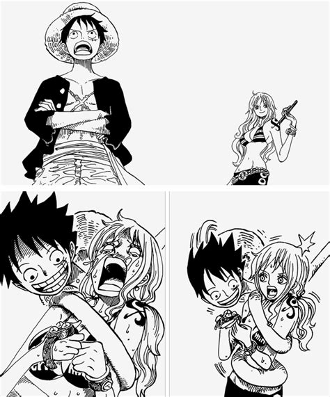 Luffyxnami One Piece Nami One Piece Manga One Piece Images