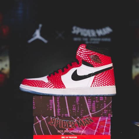 Miles Morales Spider Man Air Jordan 1 Sneaker Bar Detroit