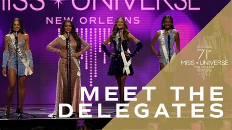 71st Miss Universe Meet The Delegates All 84 Miss Universe 🥇 Own