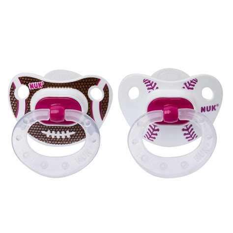Nuk 0 6 Months Orthodontic Sports Pacifier 2 Pack
