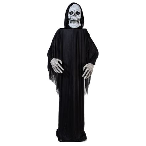 The Holiday Aisle Animated Standing Reaper Figurine Wayfair