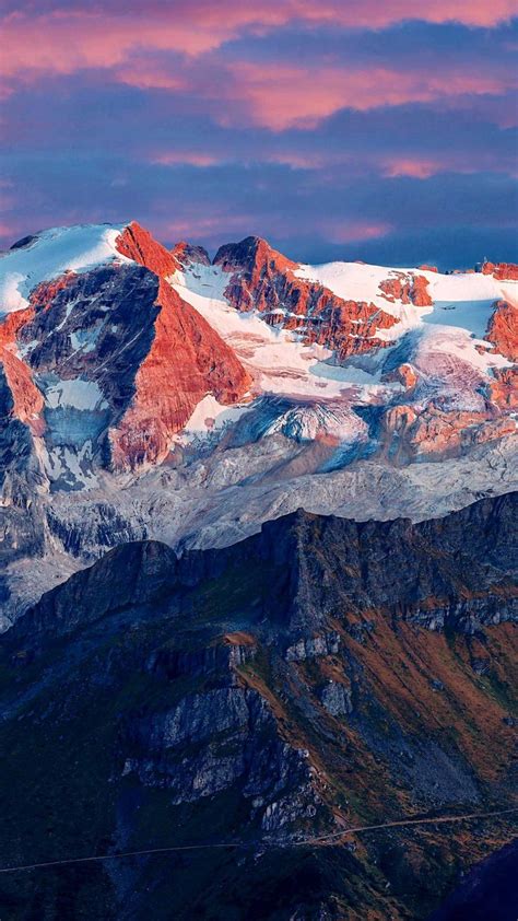 Mountains Glacier Summit Iphone Wallpapers Hd Nature Iphone