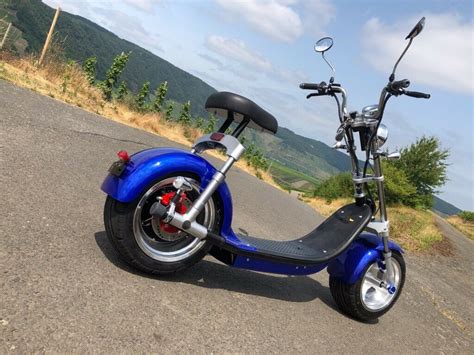 E Scooter Elektro Roller Mit Straßenzulassung 2000 Watt 60v Fat In