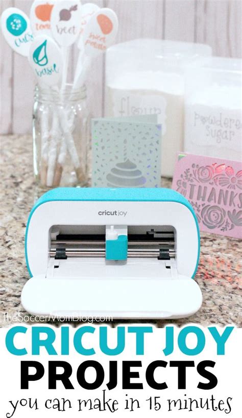 3 Easy Cricut Joy Projects To Make In 15 Minutes Or Less Cricut