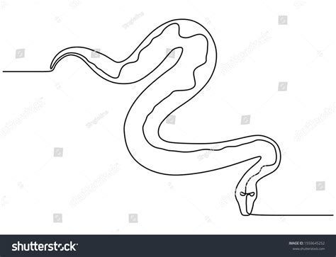 14546 Snake Line Drawing 이미지 스톡 사진 및 벡터 Shutterstock