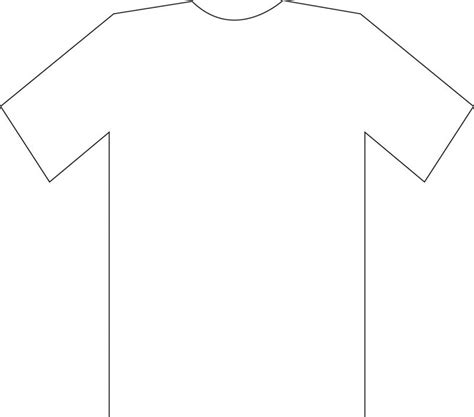 Free T Shirt Template Printable Download Free T Shirt Template