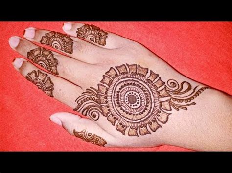 Beautiful simple mehndi designs for any occasion. Ramzan eid special mehendi design || beautiful and easy ...