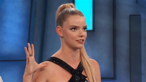 She was born in miami but growing up she split her time between argentina and the uk. Anya Taylor Joy What GIF by Team Coco - Find & Share on GIPHY