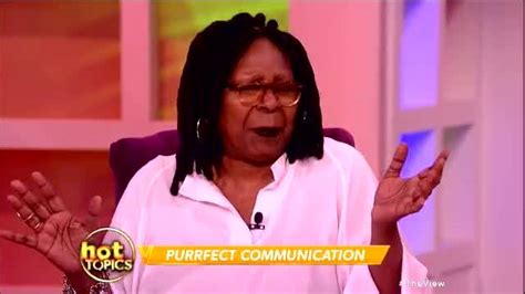 The View Whoopi Goldberg Went Out Of Town And Her Cat