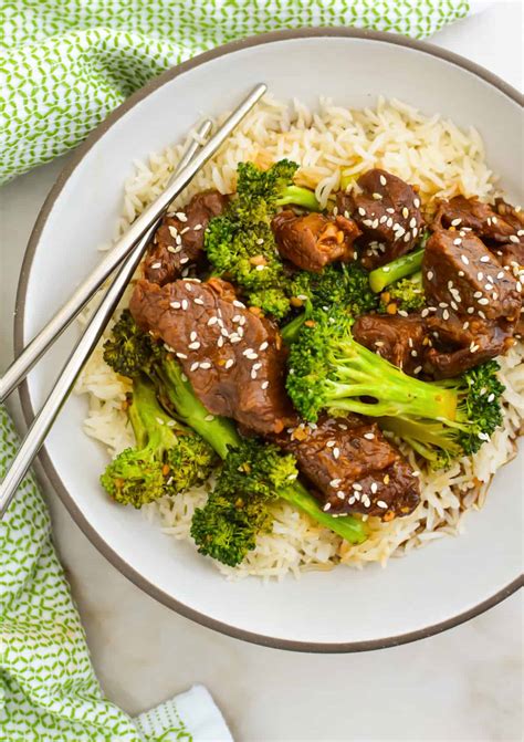 Slow Cooker Beef And Broccoli Easy Crockpot Recipe