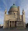 Nikolaikirche a Potsdam fotografia stock. Immagine di mercato - 16885892