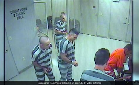 Watch Inmates Break Out Of Jail To Save Guards Life