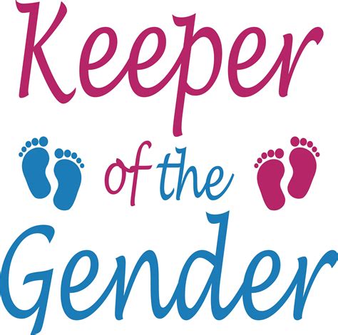 Keeper Of The Gender Svg Gender Keeper Svg Cutting File Svg Etsy