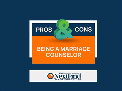 Being A Marriage Counselor 26 Pros And Cons