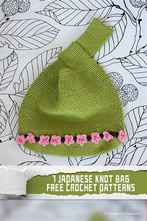 7 Japanese Knot Bag Crochet Patterns FREE IGOODideas