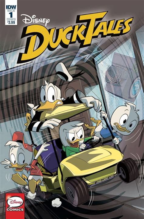 First Look Ducktales Comic Book Covers Revealed For Upcoming Series