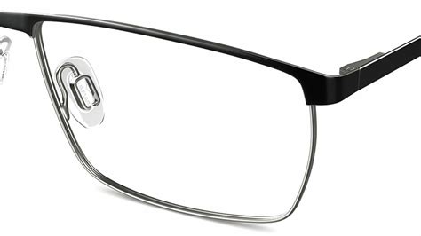specsavers men s glasses anesu blue geometric metal stainless steel frame £90 specsavers uk