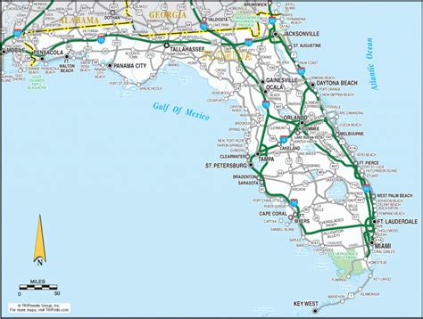 South Florida Highway Map
