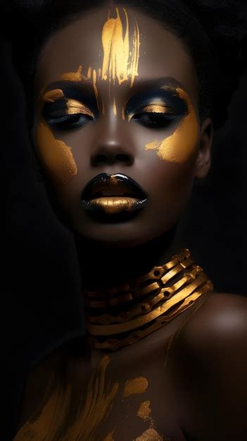 Premium Photo Black African Model