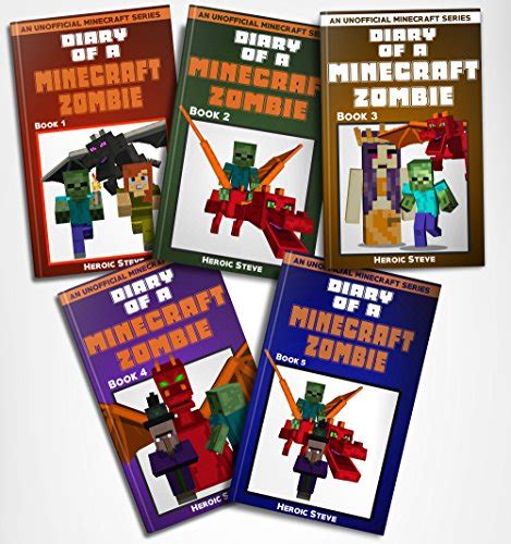 Diary Of A Minecraft Zombie Complete Series Books 1 5 An Unofficial