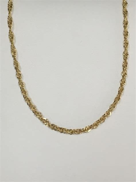 Dazzling 18k Italian Gold Necklace